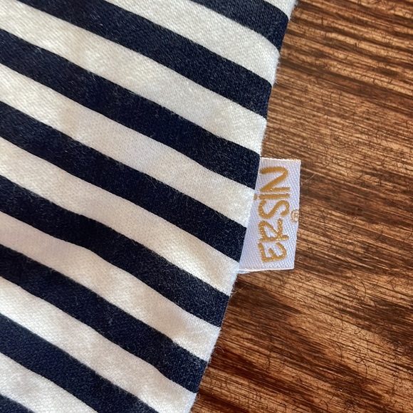 ERSIN Baby girl dressy onesie 100% organic cotton Made in Turkey EMBELLISHED 6-9 - Picture 4 of 8